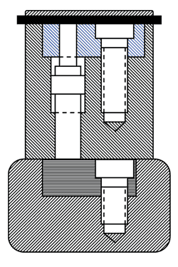 Bottoming marker drawing