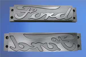 Ford embossing dies