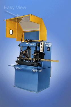 4 sided bar stock marking machine features