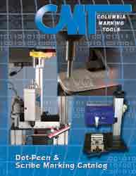 Dot-peen scribe marking machines