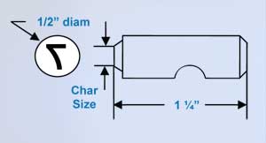 Cm9X Round insert