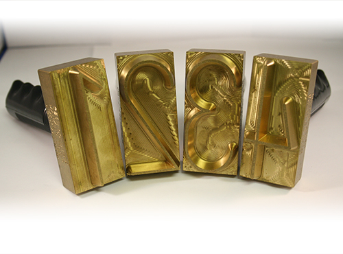 Concrete Brass Stamps
