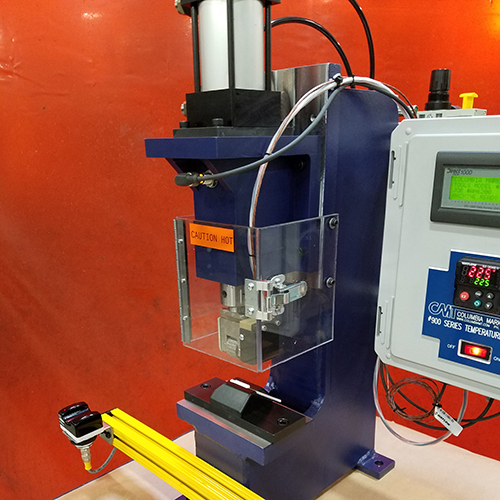 Hot stamping by Columbia Marking Tools