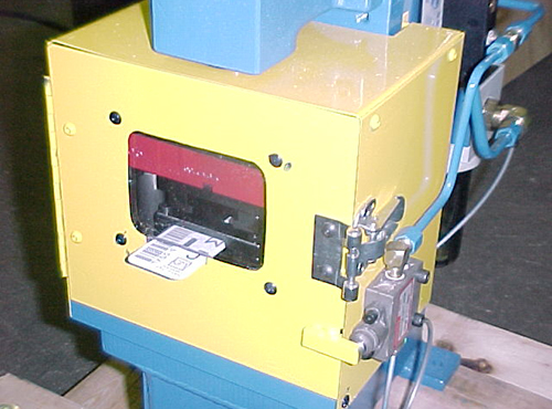 Hot stamping by Columbia Marking Tools