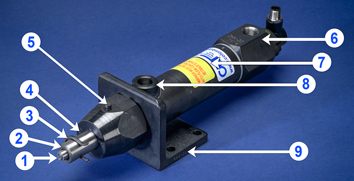 CMT Air Impact Marker Model 288 parts Breakdown