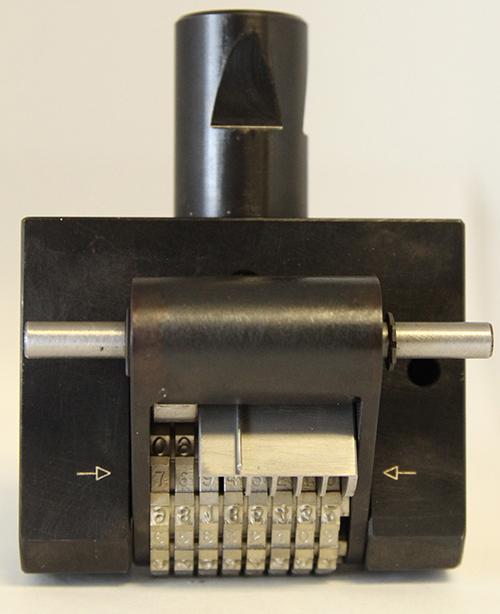 Manual Numbering Head by Columbia Marking Tools