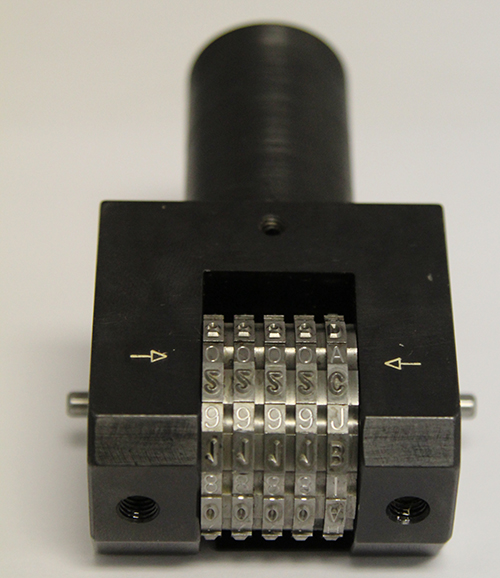 Manual Numbering Head by Columbia Marking Tools