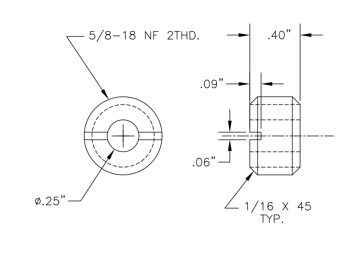 CMM104 Dimensions
